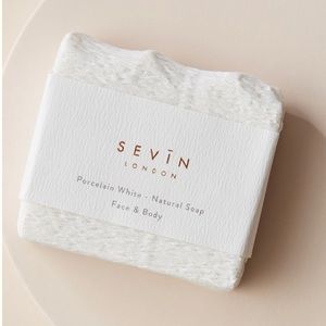 Sevīn London • Porcelain White - Natural, Face & Body Bar Soap